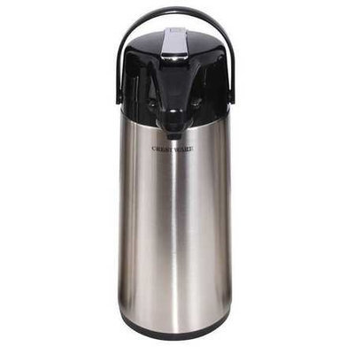 CRESTWARE APL25G Leaver Airpot, Glass Lined,2.5 Liter