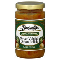 Braswell Vidalia Onion Relish, 8 Ounce (Pack of 6)
