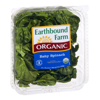 Earthbound Farm Organic Baby Spinach Salad