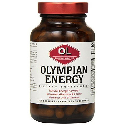 Olympian Labs Olympian Energy, 100 Capsules
