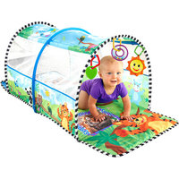 Baby Einstein 2-in-1 Safari Adventure Gym and Tunnel