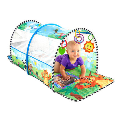 Baby Einstein 2-in-1 Safari Adventure Gym and Tunnel