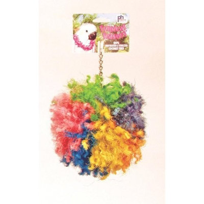 Prevue Pet Products BPV62463 Tropical Teasers Coconut Fiber Bird Toy, Krusty