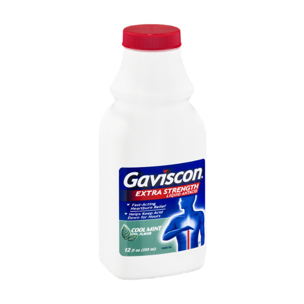 Gaviscon Extra Strength Liquid Antacid Cool Mint Reviews 2019