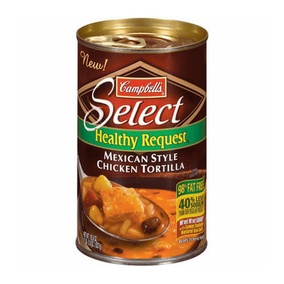 Campbell's® Healthy Request Mexican Style Chicken Tortilla Soup