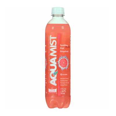Clear American Aqua Mist Sparkling Pink Grapefruit Water Beverage