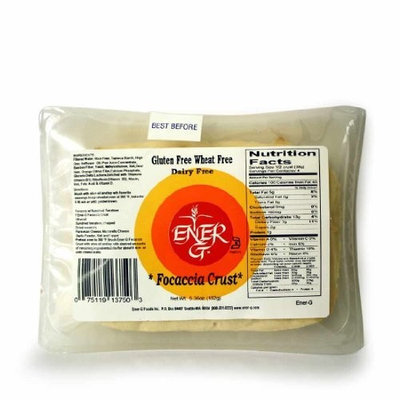 Ener-G Foods Focaccia Crust, 5.36-Ounce (Pack of 6)