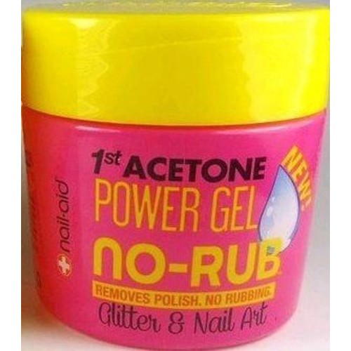 Nail-Aid 1st Acetone Power Gel No-Rub Nail Polish Remover