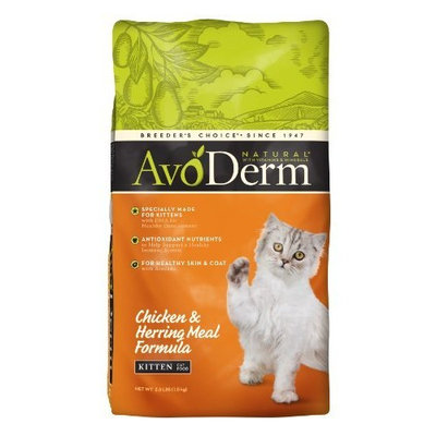 Avoderm Naturals AvoDerm Natural Chicken & Herring Meal Formula Kitten Food, 3.5-Pound