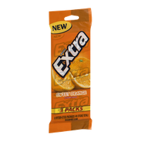Wrigley's Extra Sugarfree Gum Sweet Orange - 3 PK