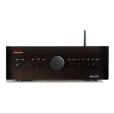 Adcom GIA275 80 Watt per Channel Integrated Amplifier with 24bit/192Khz High Resolution DAC