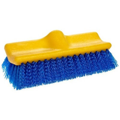 Rubbermaid Commercial Products Rubbermaid Commercial FG633700BLUE Bi-Level Floor Scrub, Blue