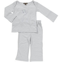 Barefoot Dreams Infant Knit Set - Blue-M(12-18M)