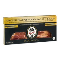 D'Artagnan Uncured Applewood Smoked Bacon