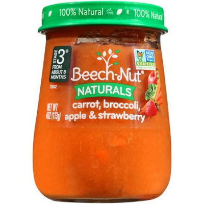 Beech-Nut® Stage 3 Naturals Carrot, Broccoli & Strawberry