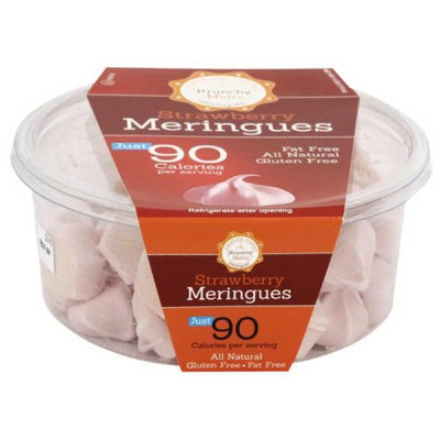 Krunchy Melts Strawberry Meringues Cookies, 4 oz, (Pack of 12)