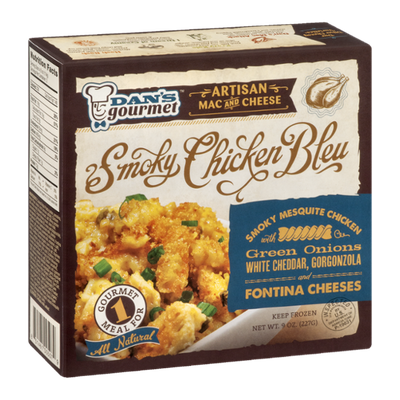 Dan's Gourmet Artisan Mac and Cheese Smoky Chicken Bleu