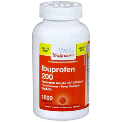 Walgreens Ibuprofen 200 mg Tablets Value Size