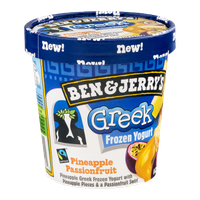 Ben & Jerry's® Greek Frozen Yogurt Pineapple Passionfruit