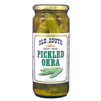 Old South South Mild Pickled Okra 16 Oz Jar (2 Pack)