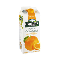 Garelick Farms Premium No Pulp Orange Juice