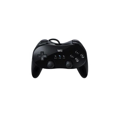 Nintendo of America Wii Classic Controller Pro Black