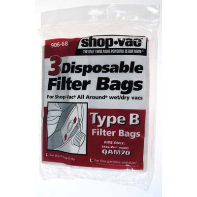 Shop-Vac All Around Disposable Collection Filter Bags