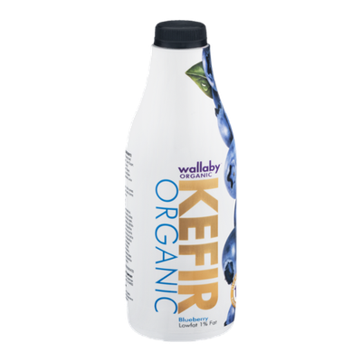 Wallaby Organic Kefir Blueberry Lowfat
