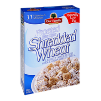 Our Family Frosted Shredded Wheat Cereal