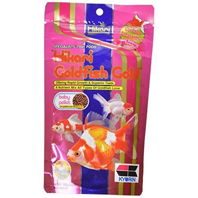 Hikari Usa Inc. Hikari Gold Baby Floating Pellets for Koi and Pond Fish for Pets, 3.5-Ounce