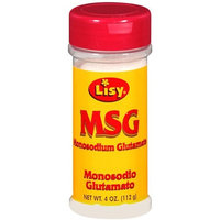 Lisy MSG Monosodium Glutamate, 4 oz
