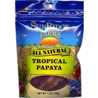 Sunridge Farms Tropical Papaya Spears, 7-Ounce Bags (Pack of 12)