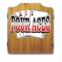 Trademark Commerce Trademark Four Aces Dart Cabinet includes Darts and Board