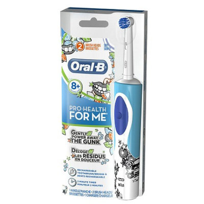 Oral-B Pro-Health for Me Power Toothbrush with 2 Sensitive Clean Brush Heads