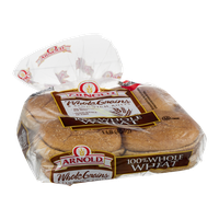Arnold Whole Grains Sandwich Rolls 100% Whole Wheat - 8 CT