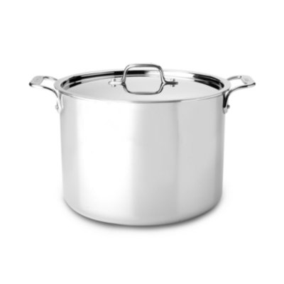 All Clad ALL CLAD 12 Qt. Stockpot with Lid Stainless Steel