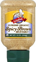 Woeber's Woebers Organic Brown Mustard 10 Oz. -Pack of 6