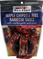 Red Fork Barbecue Sauce Maple Chipotle Ribs 7.5 oz