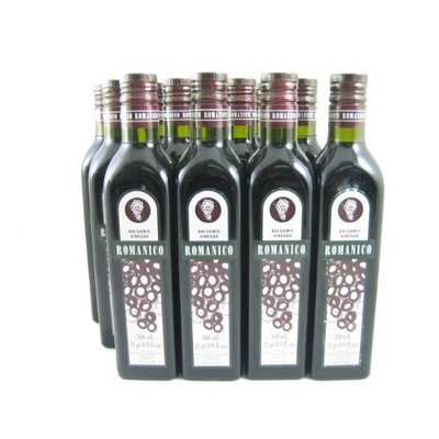 Romanico Balsamic Vinegar (Spain) (Case of 12 - 16.9 Ounce Bottles)