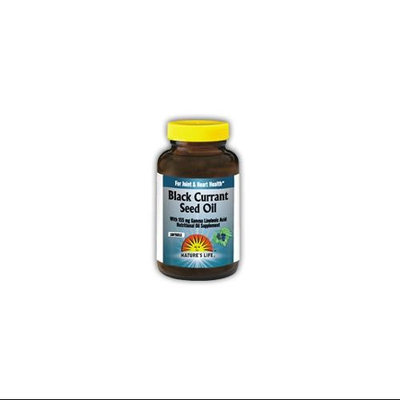 Black Currant Seed Oil 500mg Nature's Life 60 Softgel