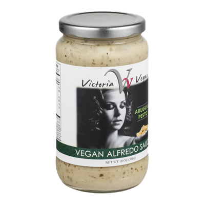 Victoria Vegan Alfredo Sauce Arugula Pesto