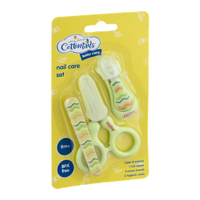 Cottontails Baby Care Nail Care Set - 8 CT