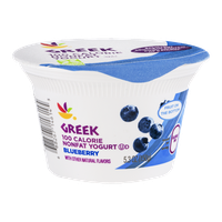 Ahold Greek 100 Calorie Nonfat Yogurt Blueberry