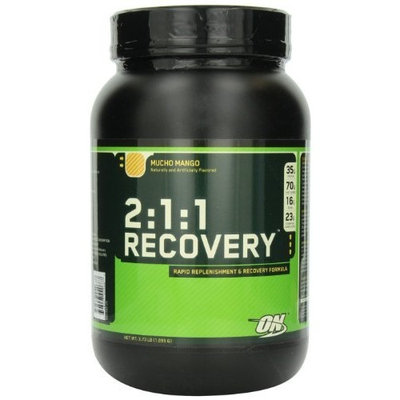 Optimum Nutrition 2:1:1 Recovery, Colossal Chocolate, 3.73-Pounds