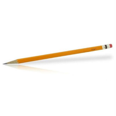 Integra Pencils Sparco No. 2 Lead Pencil, Yellow