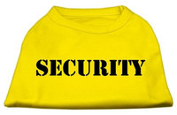 Ahi Security Screen Print Shirts Yellow XXXL (20)