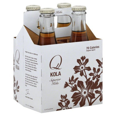 Q Tonic Soda Q Kola 4Pk (Pack of 6)