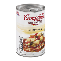 Campbell's® 100% Natural Soup Minestrone