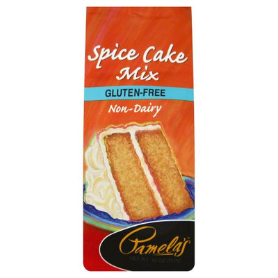 Pamela's Products CAKE MIX, SPICE, WF/GF/DF, (Pack of 6)
