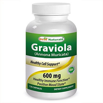 Best Naturals, Graviola, Annona Muricata, 600 mg, 120 Capsules